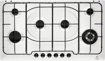 Electrolux PB960UV piano cottura Bianco Da incasso Gas 6 Fornello(i)