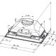 Franke FBI 522 XS V2 Integrato a soffitto Acciaio inox 420 m³/h 3