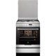 Electrolux EKK6450AOX Cucina Elettrico Gas Nero, Stainless steel A 2