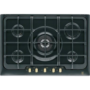 Electrolux PN750RUOV Nero Da incasso Gas 5 Fornello(i)