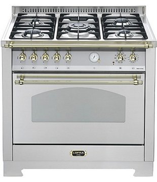 Lofra RSG96MFT/Ci Cucina freestanding Elettrico Gas Acciaio inox
