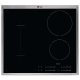Electrolux KTI 6500 XE Nero, Acciaio inox Da incasso Piano cottura a induzione 4 Fornello(i) 2
