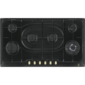 Electrolux PN960RUV piano cottura Nero Da incasso Gas 6 Fornello(i)