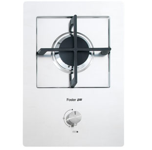 Foster KE Domino.1F rapido.FT Acciaio inox Da incasso Gas 1 Fornello(i)