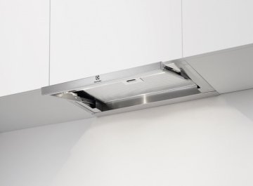 Electrolux EFP60565OX Cappa aspirante a parete Acciaio inox 647 m³/h