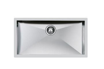 Foster Quadra.1V.80x40.ST Lavello sottopiano Rettangolare Stainless steel