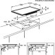 AEG HKP65310FB Nero Da incasso Piano cottura a induzione 3 Fornello(i) 3