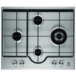 Electrolux PQ 645 UX piano cottura Acciaio inox Da incasso Gas 4 Fornello(i)