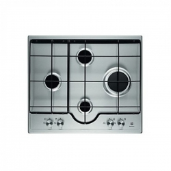 Electrolux PQ 645 X piano cottura Acciaio inox Da incasso Gas 4 Fornello(i)