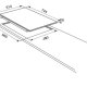 Electrolux PQ 750 UX piano cottura Acciaio inox Da incasso Gas 5 Fornello(i) 3