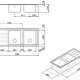Smeg LD116D-2 lavello Lavello montato su piano Rettangolare Acciaio inox 3
