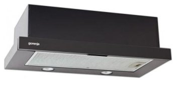 Gorenje DKF 2600 MSB cappa aspirante Integrato Nero 250 m³/h