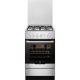 Electrolux RKK20160OX Cucina Elettrico Gas Nero, Acciaio inox 2