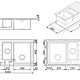 Smeg LFT102S lavello Lavello montato su piano Rettangolare Acciaio inox 3