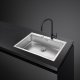 Smeg VQR71RS lavello Rettangolare Acciaio inox 4