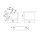 Smeg VQR71RS lavello Rettangolare Acciaio inox 5