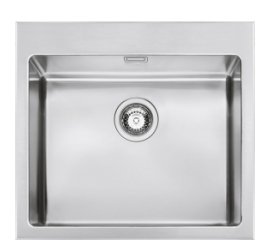 Smeg VQR50RS lavello Quadrato Acciaio inox
