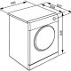 Smeg DHT82LSIT asciugatrice Libera installazione Caricamento frontale 8 kg A++ Argento, Bianco 3