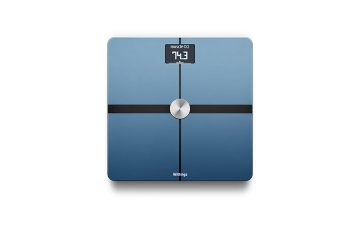 Withings Body Quadrato Nero, Blu Bilancia pesapersone elettronica