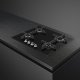 Smeg Linea PV164N2 piano cottura Nero Da incasso 60 cm Gas 4 Fornello(i) 3