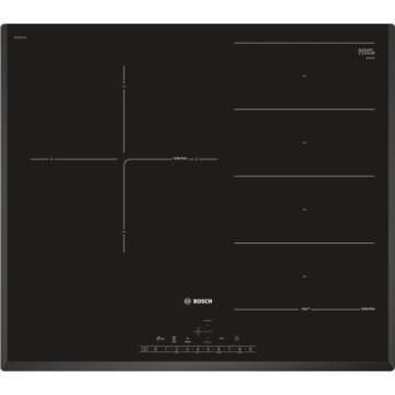 Bosch Serie 6 PXJ651FC1E piano cottura Nero Da incasso Piano cottura a induzione 3 Fornello(i)