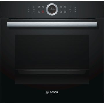 Bosch Serie 8 HBG635BB1 forno 71 L Nero, Acciaio inox