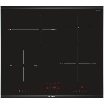 Bosch Serie 8 PIF675DC1E piano cottura Nero Da incasso Piano cottura a induzione 4 Fornello(i)