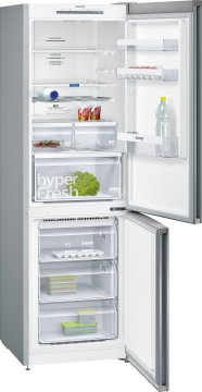 Siemens KG36NVL35 frigorifero con congelatore Libera installazione 324 L Argento, Acciaio inossidabile