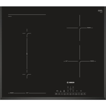 Bosch Serie 6 PVS651FC1E piano cottura Nero Da incasso Piano cottura a induzione 4 Fornello(i)