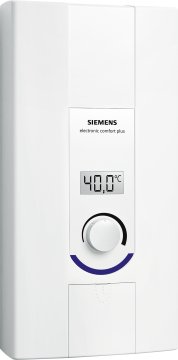Siemens DE2427527 scaldabagno Verticale Senza serbatoio (istantaneo) Sistema per caldaia singola Bianco