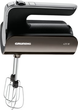 Grundig HM 6280 G Sbattitore manuale 425 W Nero, Marrone, Grigio, Stainless steel