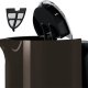 Grundig WK 7280 G bollitore elettrico 1,6 L 2400 W Nero, Marrone, Grigio, Acciaio inox 6