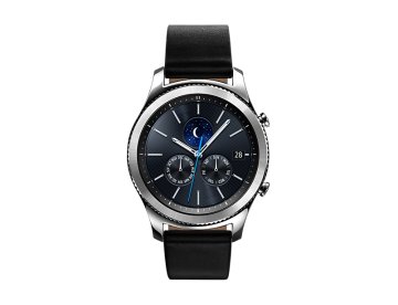 Samsung SM-R770 3,3 cm (1.3") OLED 46 mm Digitale 360 x 360 Pixel Touch screen Argento Wi-Fi GPS (satellitare)