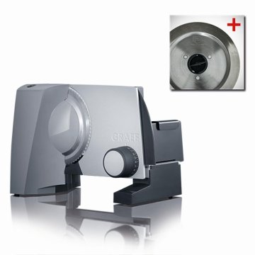 Graef EVO E 12 EU TWIN affettatrice Elettrico 170 W Acciaio inox Plastica