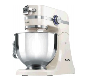 AEG KM 4100 Sbattitore con base 1000 W Bianco