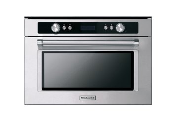 KitchenAid KMQCX 38600 Acciaio inox Microonde combinato Da incasso 31 L 1000 W