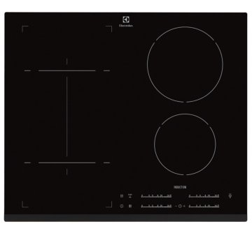 Electrolux EHI6540FHK piano cottura Nero Da incasso Piano cottura a induzione 4 Fornello(i)
