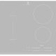 Electrolux EHI6540FOS piano cottura Argento Da incasso Piano cottura a induzione 4 Fornello(i) 2