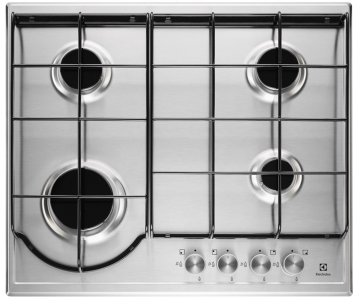 Electrolux EGH6242BOX piano cottura Da incasso Gas 4 Fornello(i)