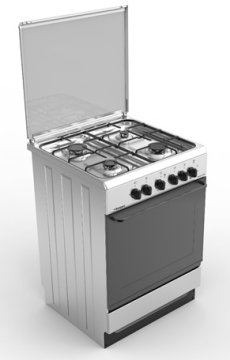 Bompani BI613KA/N cucina Elettrico/Gas Gas Stainless steel B