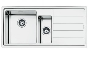 Smeg LFT102D lavello Lavello montato su piano Rettangolare Acciaio inox