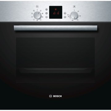 Bosch Serie 2 HBN539E7 forno 66 L 2900 W Nero, Argento