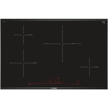 Bosch Serie 8 PIE875DC1E piano cottura Nero Da incasso Piano cottura a induzione 4 Fornello(i)