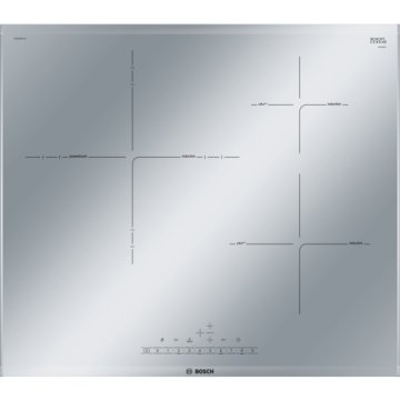 Bosch Serie 6 PID679FC1E piano cottura Acciaio inox Da incasso Piano cottura a induzione 3 Fornello(i)