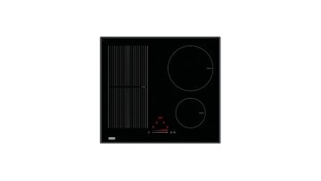 Franke Crystal FH 604 2I 1FLEXI T PWL Nero Da incasso Piano cottura a induzione 4 Fornello(i)