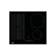 Franke Crystal FH 604 2I 1FLEXI T PWL Nero Da incasso Piano cottura a induzione 4 Fornello(i) 2