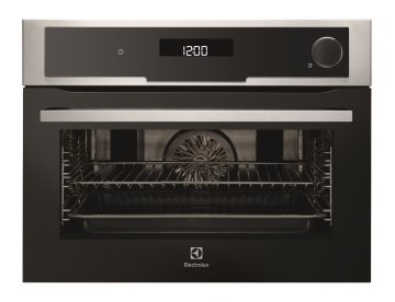 Electrolux EVY9847AAX forno 43 L 3000 W Nero, Argento
