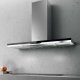 Elica Top Sense IXBL/F/90 Cappa aspirante a parete Nero, Acciaio inox 2