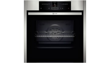 Neff B15CR22N0 forno 71 L Nero, Acciaio inox