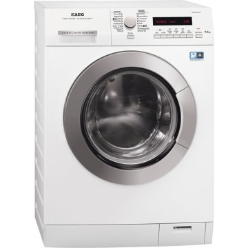 AEG L75694NWD lavasciuga Libera installazione Caricamento frontale Bianco